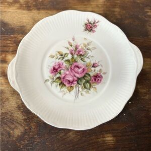 Vintage Royal Victorian Floral Plate